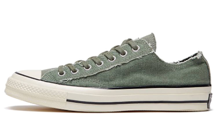 Converse 1970s Chuck Taylor All Star Low top Canvas Shoes Unisex Army Green