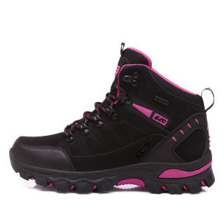 TANSENLANG Mid top Athletic Shoes/Mountaineering & Hiking Shoes Unisex Black Red