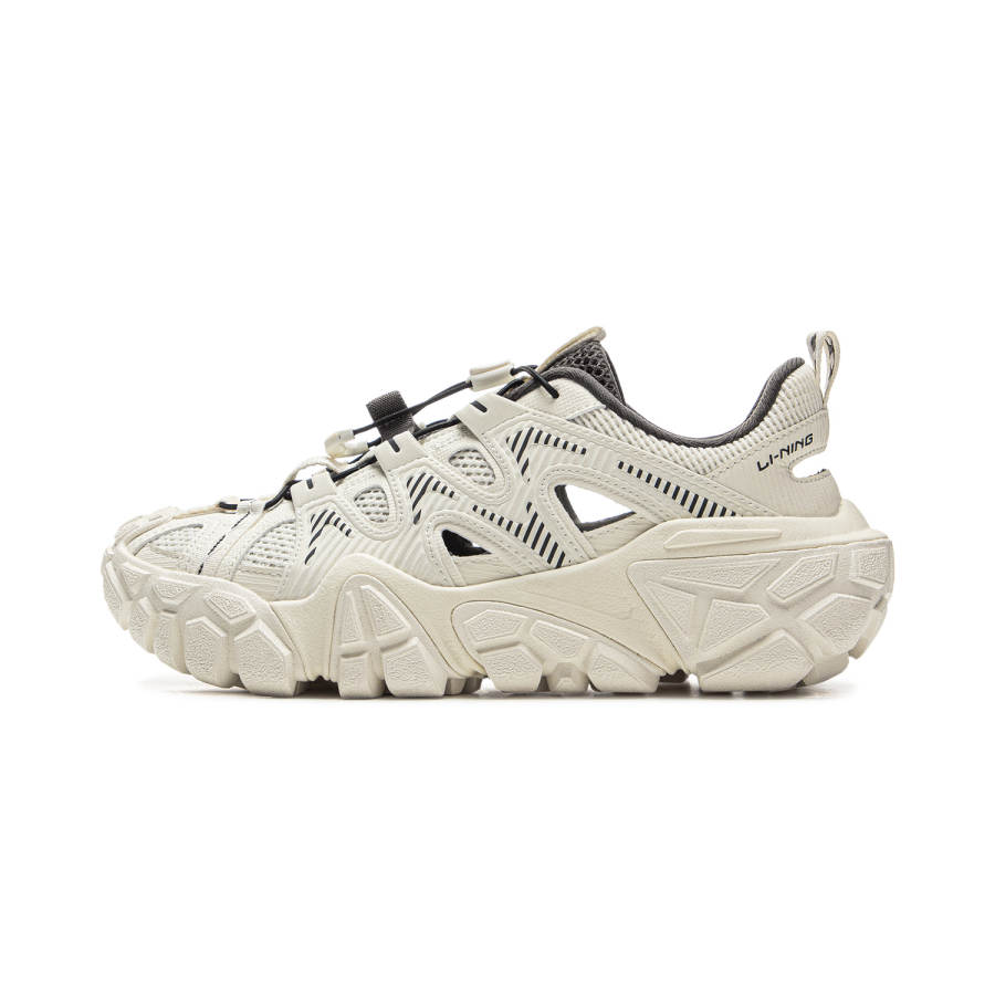 Li-Ning Li Ning Sand Dune Rebound Cushioning River Trekking Shoes Women's White Gray