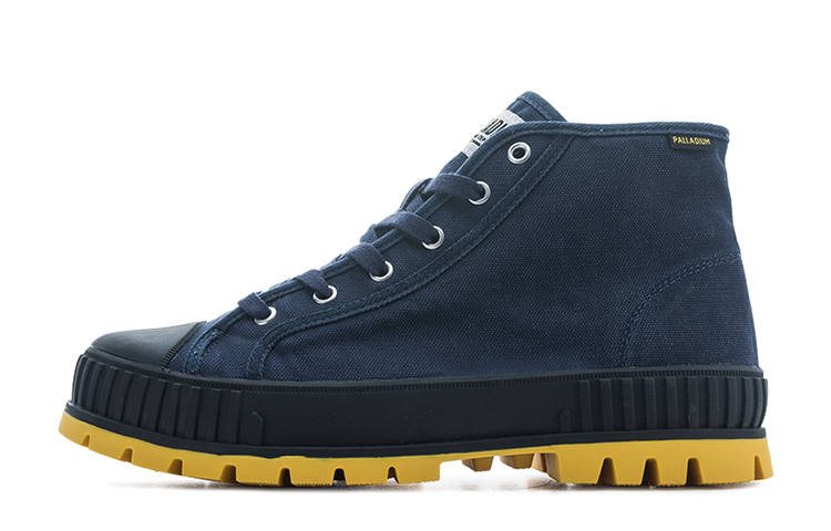 Palladium Pallashock Mid OG Comfortable And Trendy Breathable Cushioning Abrasion Resistant Slip Resistant High top
