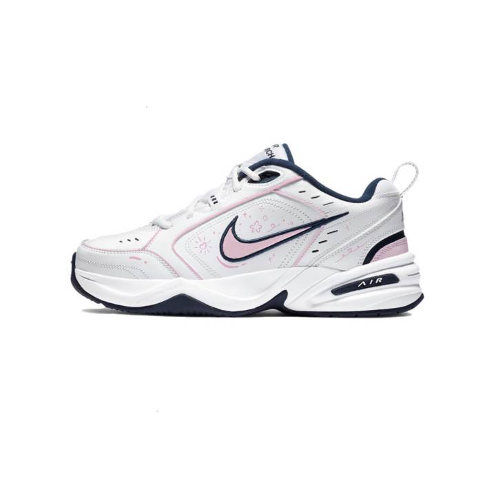 Nike Nike Air Monarch 4 Low top Chunky Sneakers Unisex White Pink