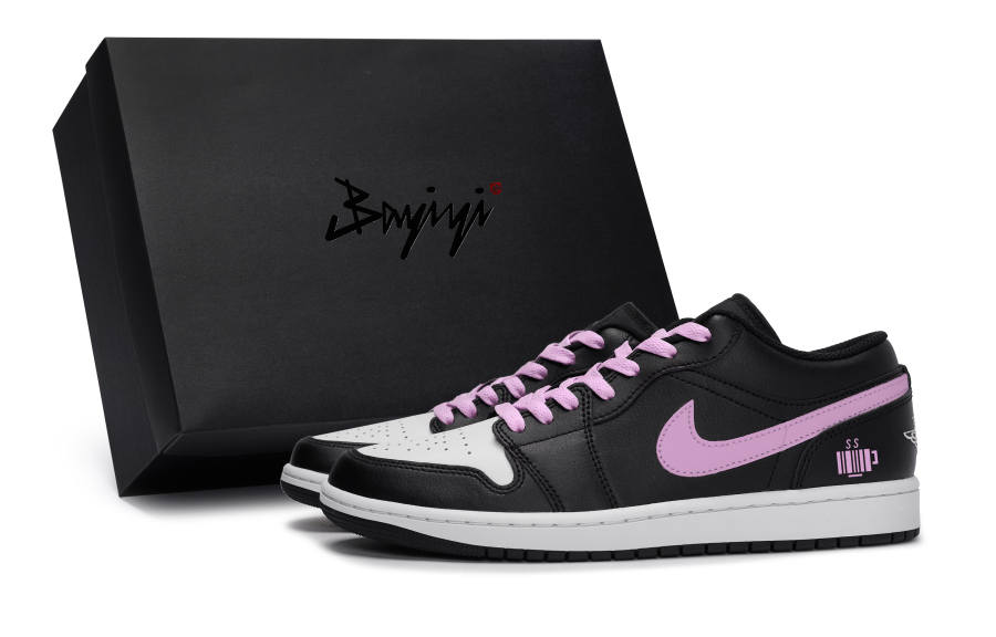 Jordan Jordan Air Jordan 1 811 Manufacturing, Leisure Time Pink, Special Shoe Box Abrasion Resistant Slip Resistant