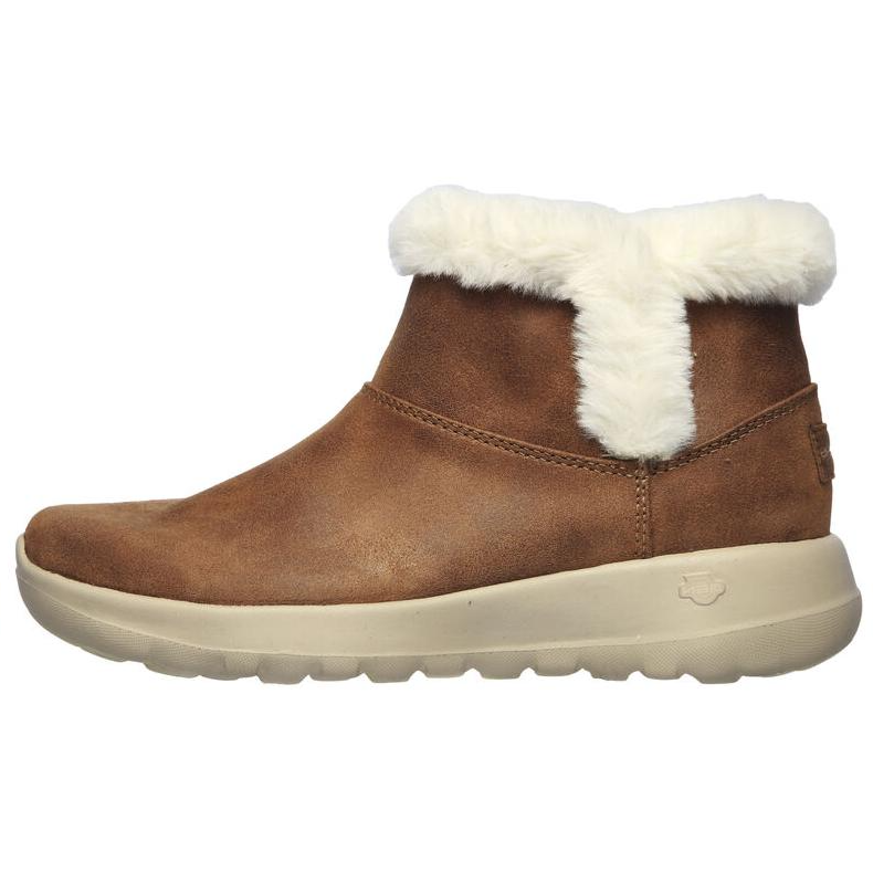 Skechers ON THE GO Comfortable Crew Snow Boots Women's Chestnut