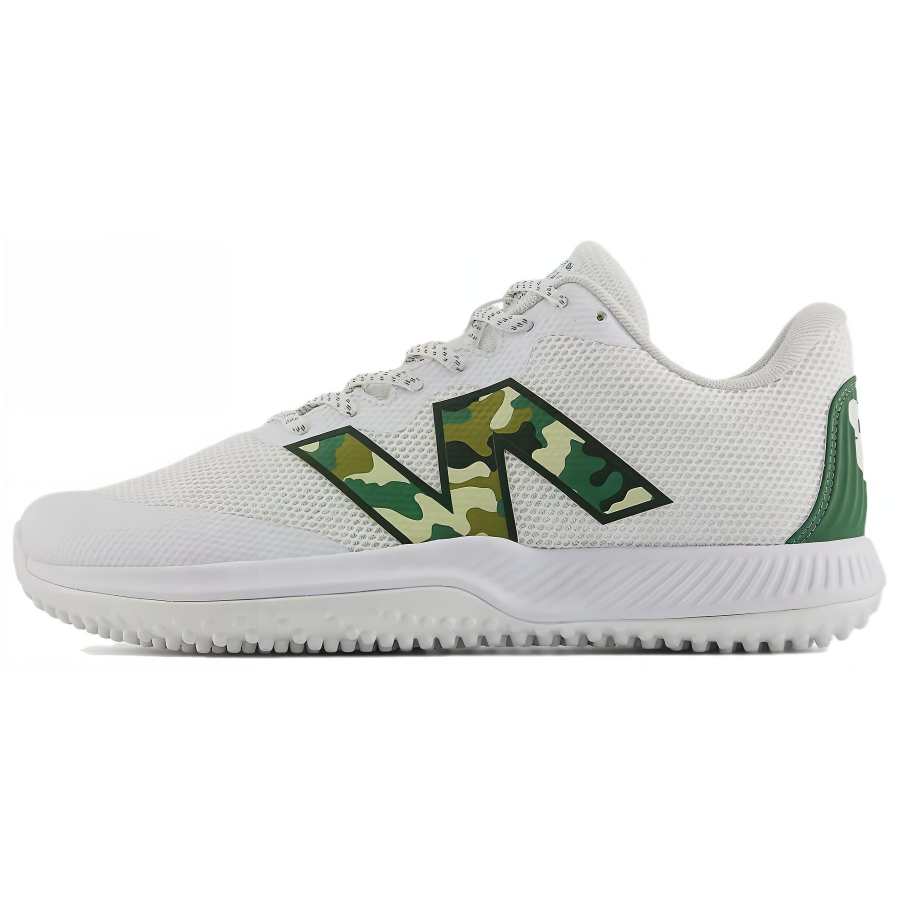 New Balance New Balance FuelCell 4040v7 Abrasion Resistant Breathable Low top Training Shoes Unisex White Green