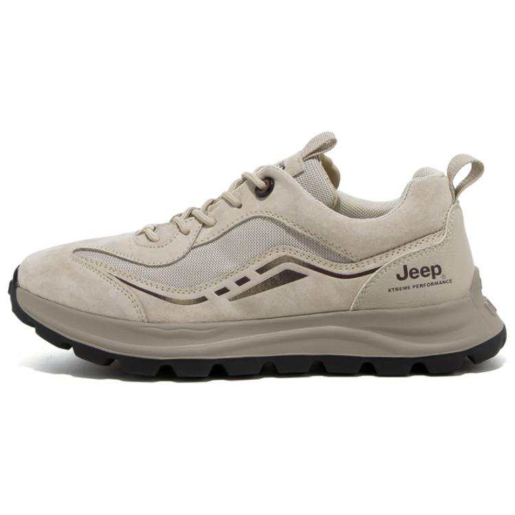 Jeep Abrasion Resistant Low top Hiking Shoes Men's Sand