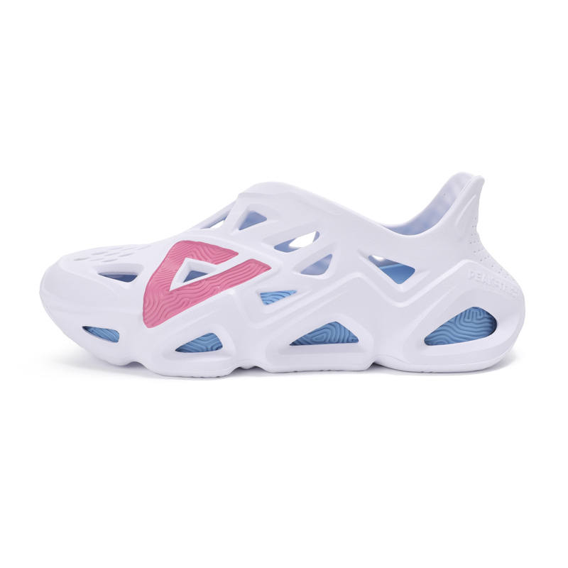 PEAK PEAK Taichi Clogs Men's White Pink Blue