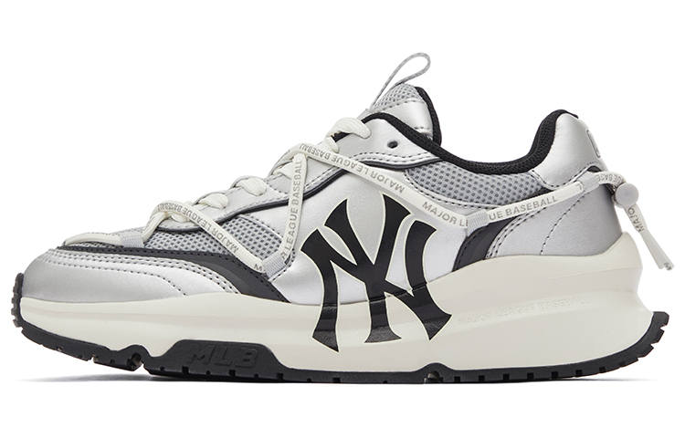 MLB MLB Chunky Runner Height Increasing Low top Chunky Sneakers Unisex Silver