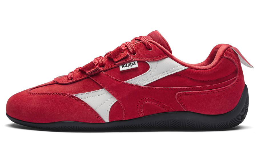 Kappa Back to Back Abrasion Resistant Low top Racing Shoes Women's Cherry Red Winter White