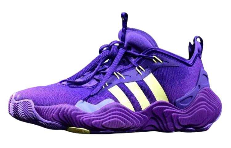 Adidas Adidas Trae Young 3.0 PE Cushioning Slip Resistant Abrasion Resistant Rebound Low top Basketball Shoes Men's
