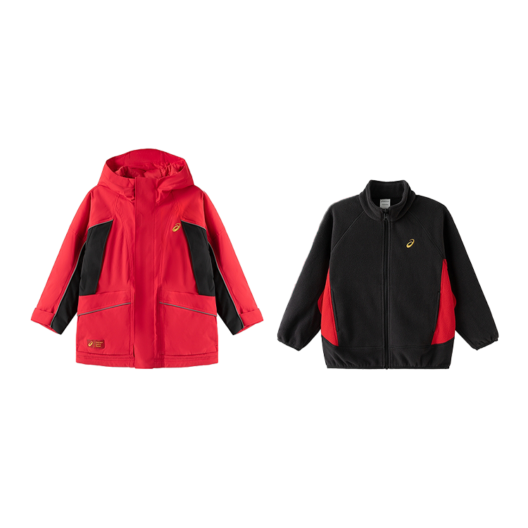 ASICS ASICS Kids Jackets Hooded Thickened