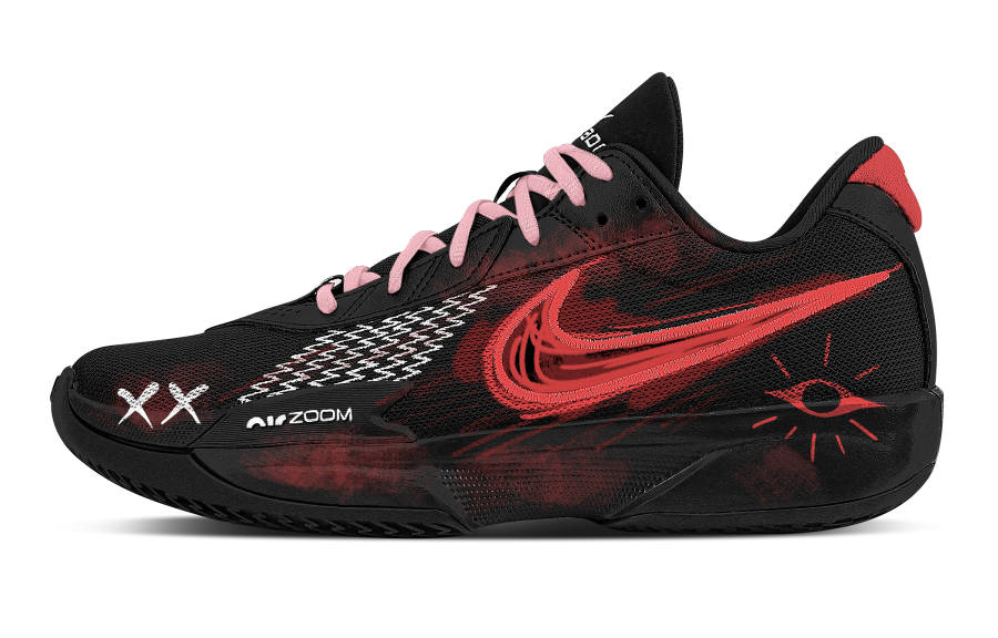 Nike Nike Air Zoom G.T. Cut Academy The Moment Of Judgment Lightweight Low top Basketball Shoes Men's Red