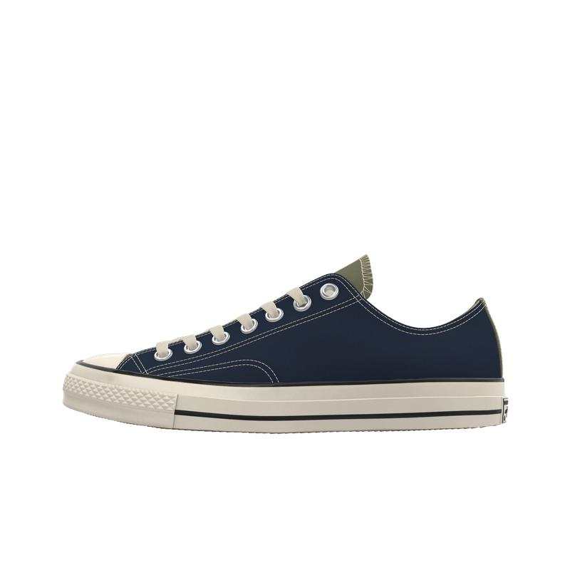 Converse Comfortable Abrasion Resistant Abrasion Resistant Low top Canvas Shoes Unisex Blue