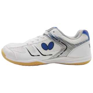 Butterfly Breathable, Lightweight Coverage Low top Training Shoes Unisex White Blue
