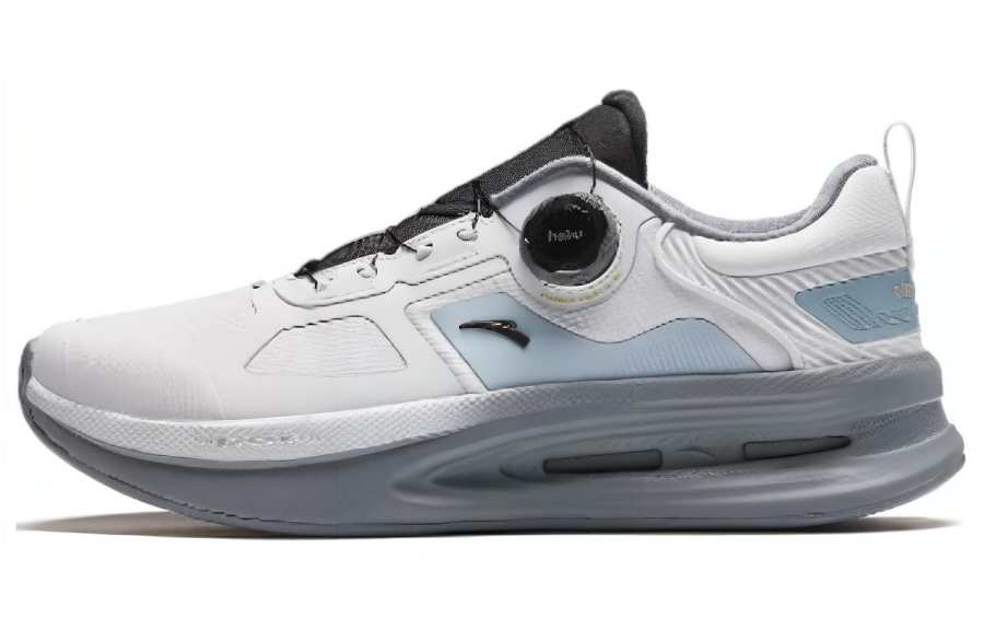 ANTA Anta Round Tip Low top Training Shoes Men's Gray Blue