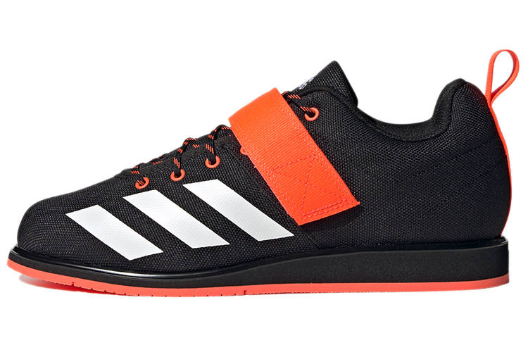 Adidas Adidas Powerlift 4 Weightlifting Abrasion Resistant Low top Training Shoes Unisex Black Orange