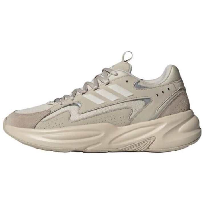 Adidas Adidas OZWAVE PU, Textile, Synthetic Leather Low top Chunky Sneakers Unisex Khaki