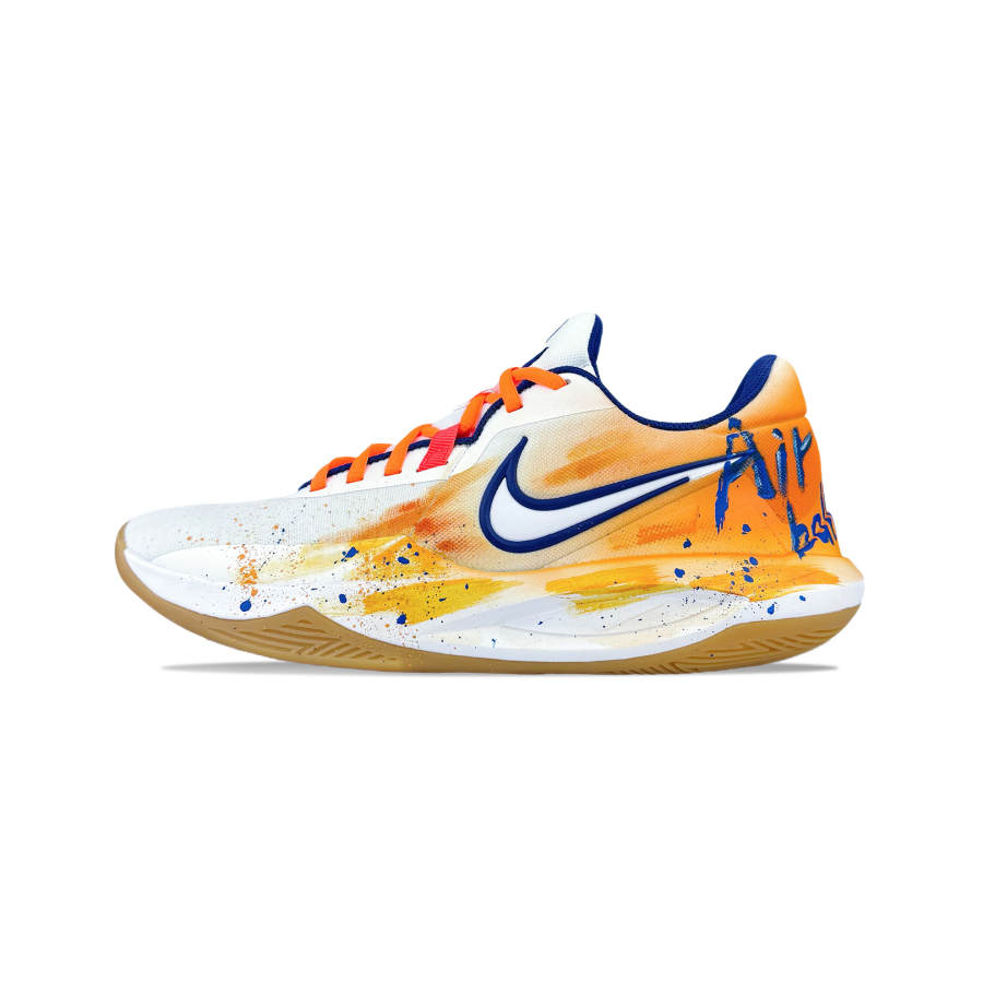 Nike Nike Precision 6 Leap Of Faith Comfortable Fabric Low top Basketball Shoes Men's Orange