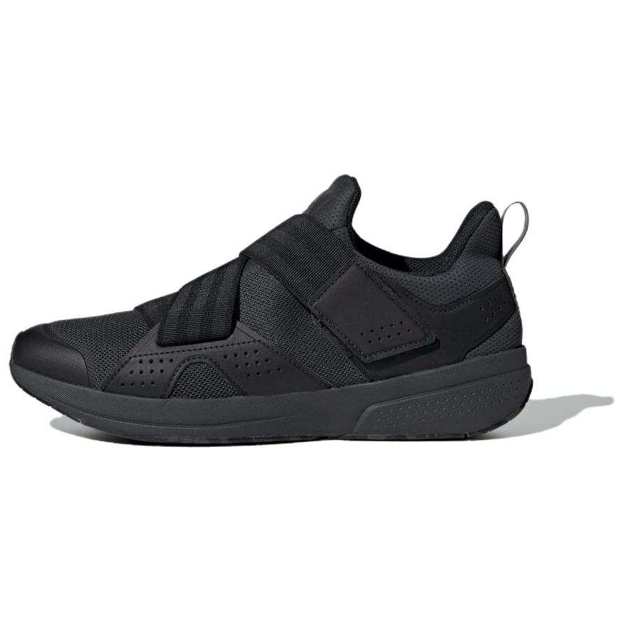 Adidas Adidas VELOCADE CYCLING Comfortable Round Toe Wear resistant And Lightweight Low top Cycling Shoes Unisex Black