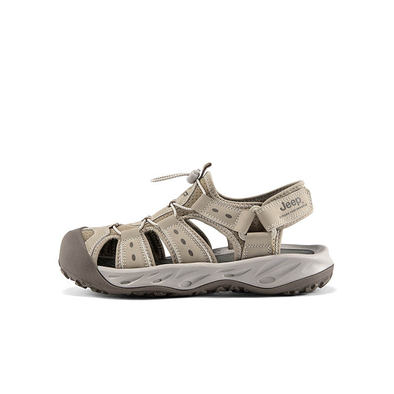 Jeep Slip Resistant And Breathable River Trekking Shoes Men's Sand