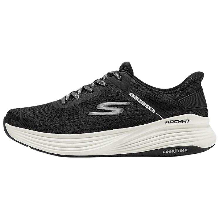 Skechers ArchFit Breathable Low top Walking Shoes Men's Black