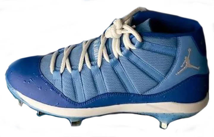 Jordan Jordan Air Jordan 11 Cushioning High top Training Shoes Men's Blue