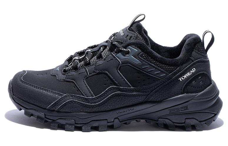 TOREAD Slip Resistant Abrasion Resistant Slip Resistant Abrasion Resistant Low top Outdoor Shoes Women's Black Gray