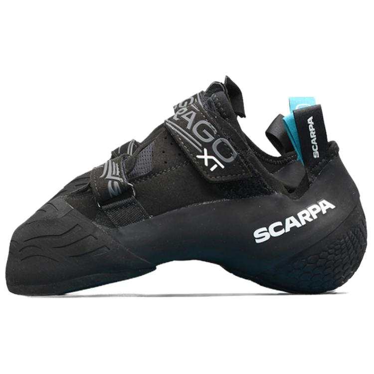 SCARPA Drago Low top Rock Climbing Shoes Unisex Black Gray