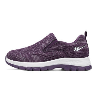 DOUBLE STAR 88 Flyknit Slip Resistant And Abrasion Resistant Coverage Low Top Casual Shoes Women's