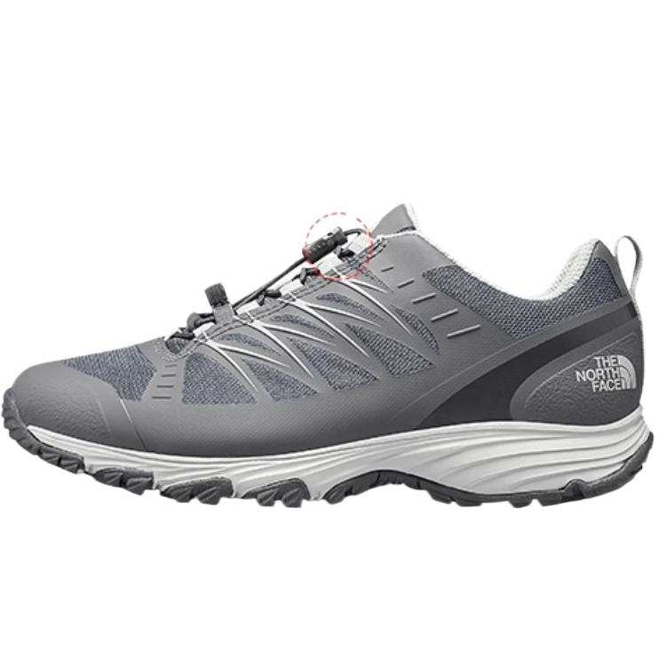 THE NORTH FACE Slip Resistant Abrasion Resistant Low top Mountaineering & Hiking Shoes Women's Gray