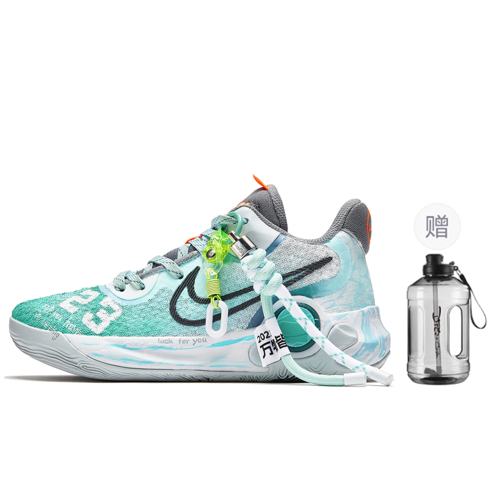 Nike Nike Trey 5 ADCDAVINCI Custom, Monster Battle Slip Resistant Slip Resistant Mid top Basketball Shoes Unisex Green