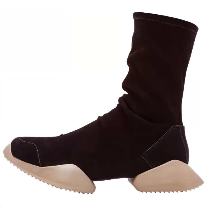 Adidas RICK OWENS x Adidas RO Runner Ankle Boots Women's Black
