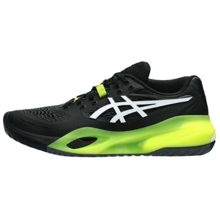 ASICS GEL RESOLUTION X Low top Tennis Shoes Men's Black Green