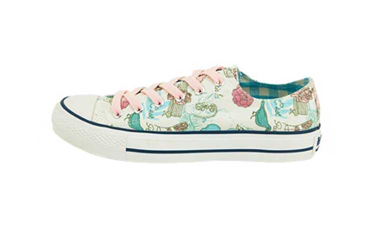 ISTEP Low top Canvas Shoes Women's Pink Blue