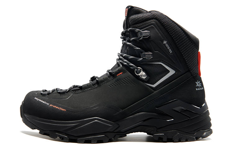 KAILAS GTX HIGH Waterproof Mountaineering Hiking Shoes Men's Ink Black
