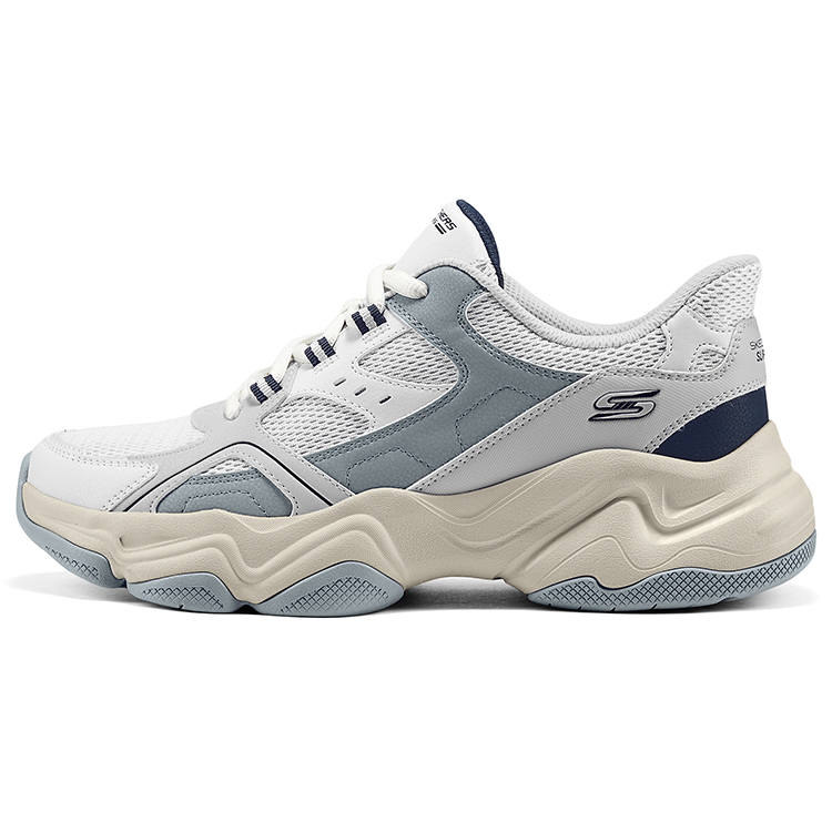 Skechers Slip Ins Cushioning, Wear Resistant Low top Chunky Sneakers Men's Gray
