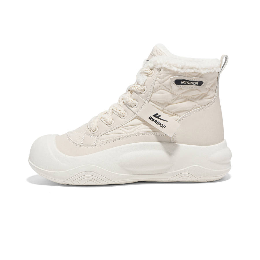 WARRIOR Warrior Cushioning Height Increasing Coverage Fleece Lined, Fashionable And Versatile Comfortable Short Snow Boots