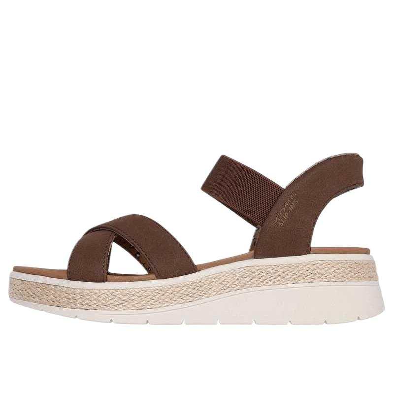 Skechers BOBS Sun Ray Move Over Beach Sandals Women's Brown