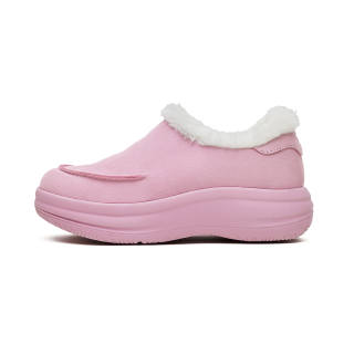 REEMUSTERED Thermal Abrasion Resistant Slip Resistant Ankle Length Snow Boots Women's Pink