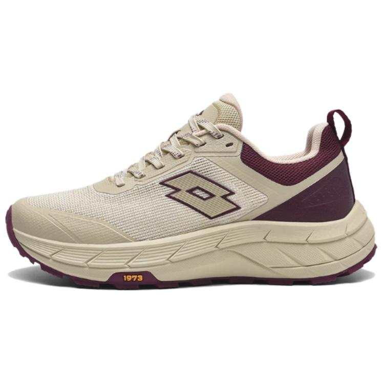 LOTTO Slip Resistant Abrasion Resistant Slip Resistant Abrasion Resistant Low top Hiking Shoes Women's Khaki