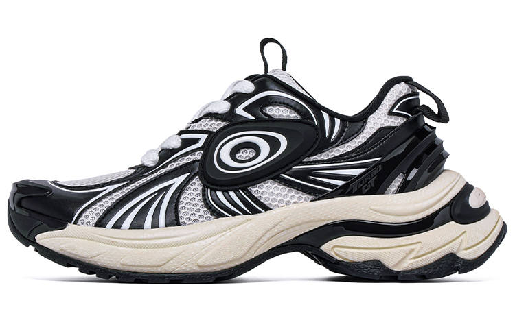 OLD ORDER OLD ORDER Turbo GT Low top Chunky Sneakers Unisex Black White