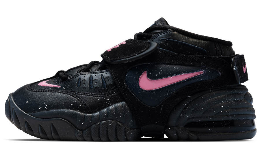 Nike Nike Air Adjust Force Barbie Pink, Galaxy Slip Resistant Abrasion Resistant Mid top Vintage Basketball Shoes Unisex