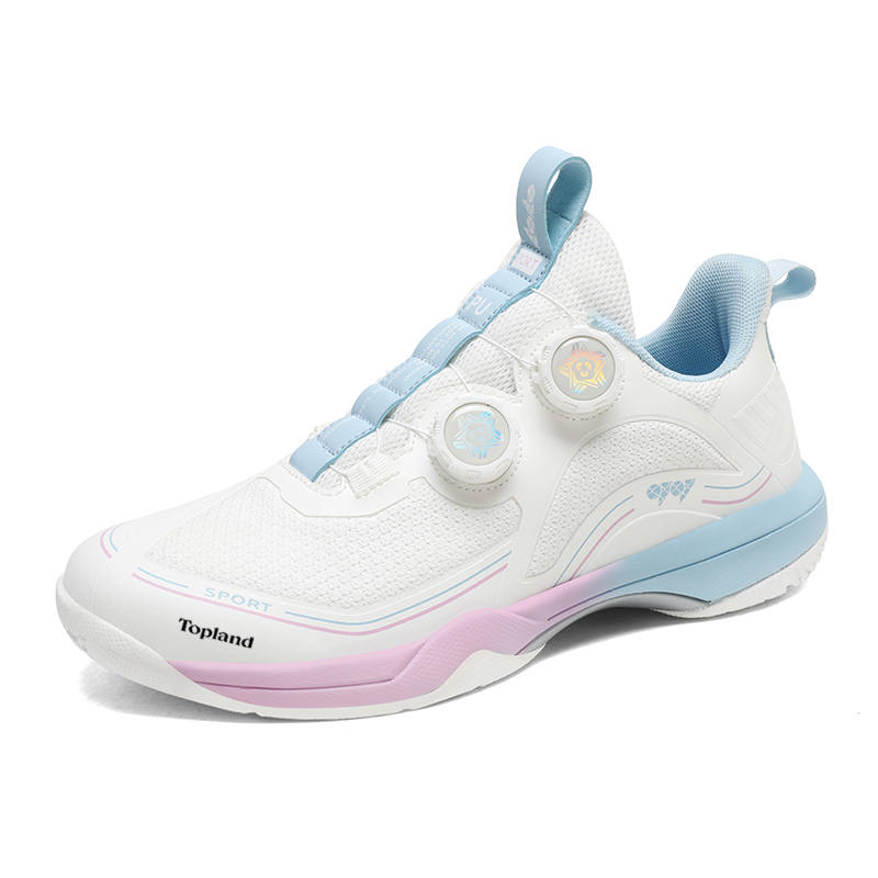 Topland Comfortable Round Toe Low top Badminton Shoes Unisex