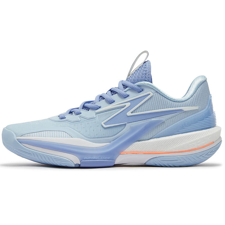 361° BIG3 6.0 Cushioning Slip Resistant Abrasion Resistant Low top Basketball Shoes Men's Glacier Blue