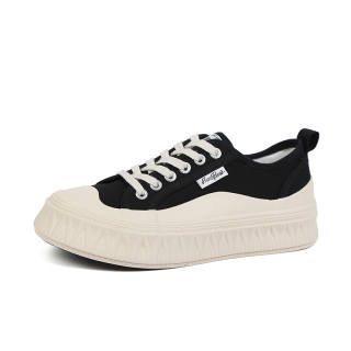FCS Platform Slip Resistant Abrasion Resistant Low top Canvas Shoes Women's