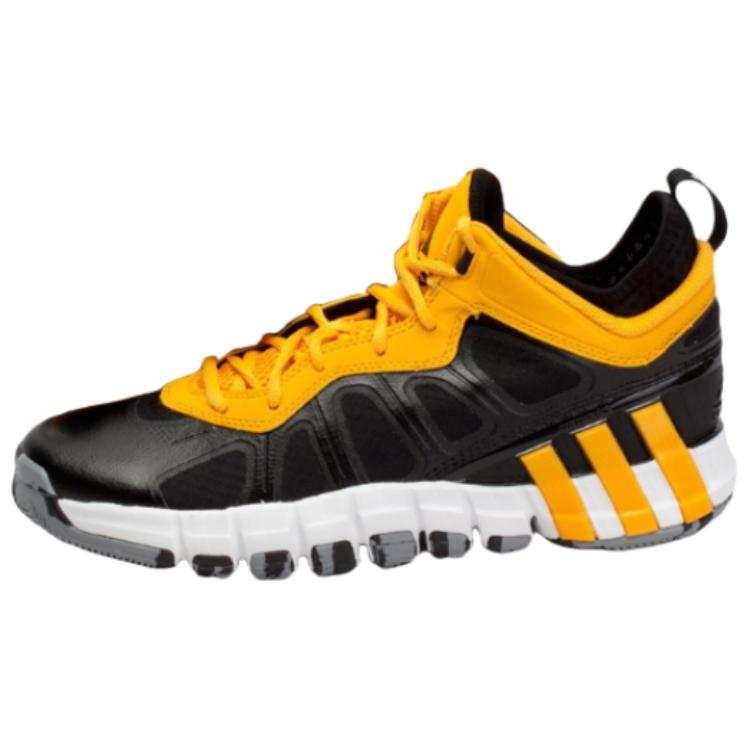 Adidas Adidas Slip Resistant Abrasion Resistant Mid top Basketball Shoes Men's Black