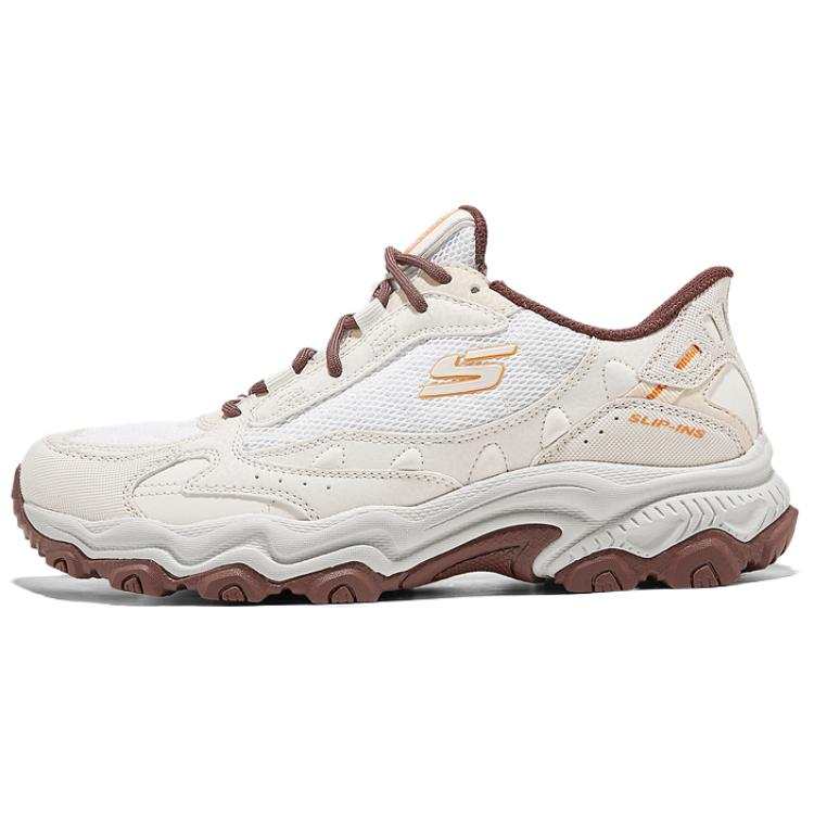 Skechers Cushioning Slip Resistant Abrasion Resistant Breathable Grip Low top Mountaineering Shoes Women's Taupe