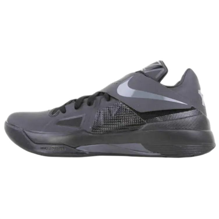 Nike Nike KD 4 Abrasion Resistant Low top Basketball Shoes Men's Gray