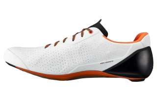 SPECIALIZED S Works Cushioning, Wear Resistant Low top Cycling Shoes Men's White Orange