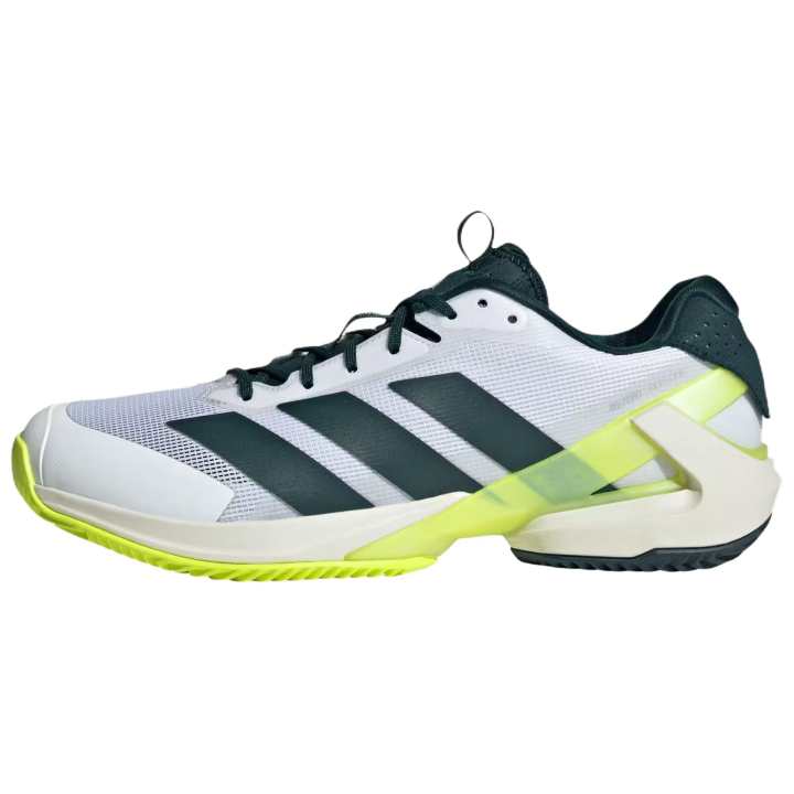 Adidas Adidas Adizero Ubersonic 5 Low top Tennis Shoes Unisex White Green