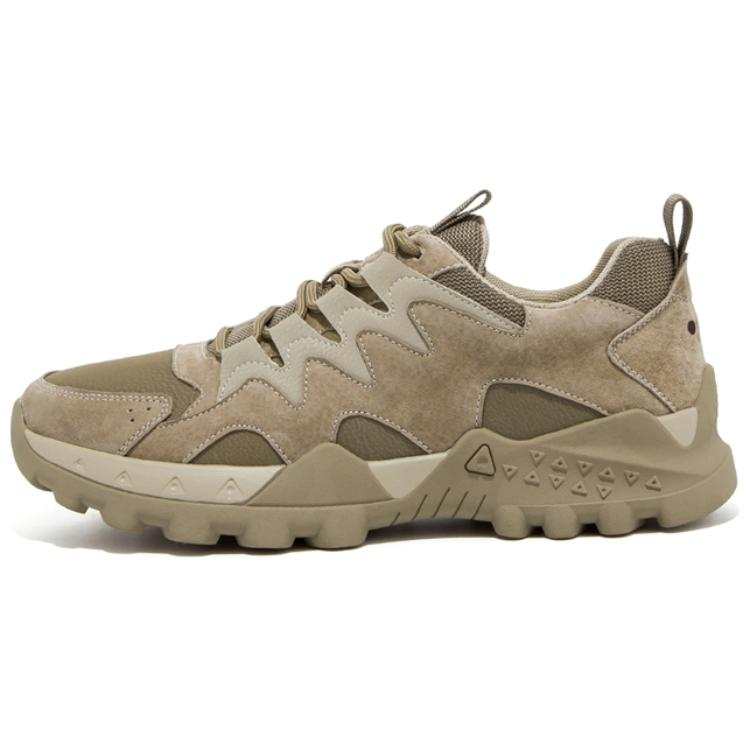 Jeep Comfortable Low top Hiking Shoes Men's Light Khaki